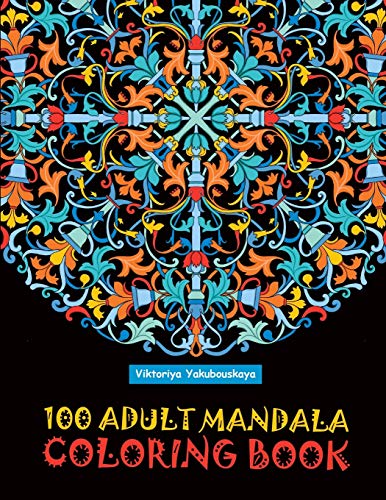 100 Adult Mandala Coloring Book