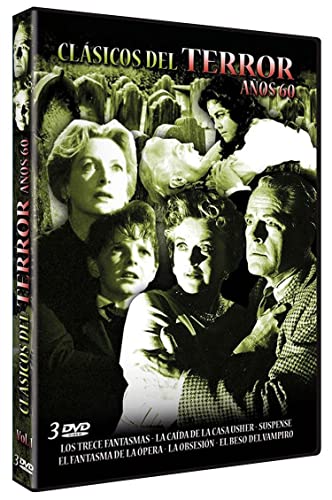 13 Ghosts + House of Usher + The Innocents + The Phantom of The Opera + The Premature Burial + The Kiss of The Vampire (Spanish Release) Best '60s Horror Films