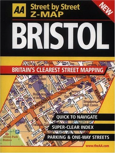 AA Street by Street Z-map Bristol