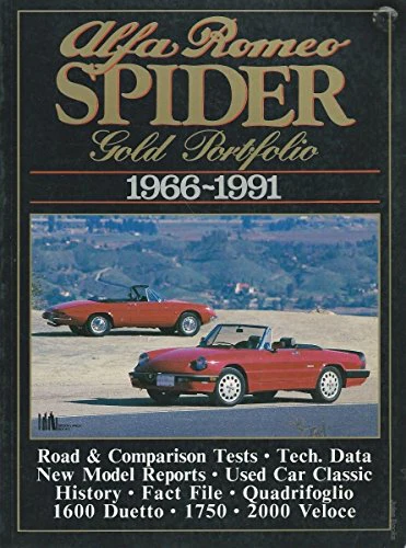The Alfa Romeo Spider Gold Portfolio, 1966-91