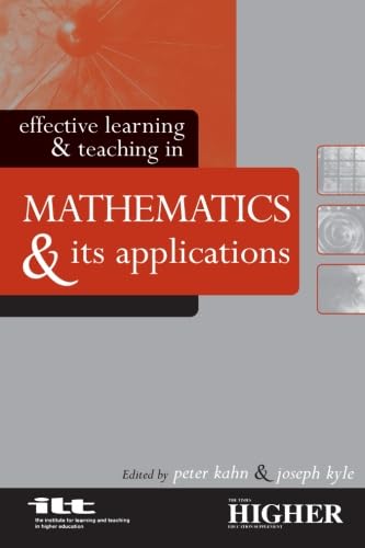 Effective Learning and Teaching in Mathematics and Its Applications