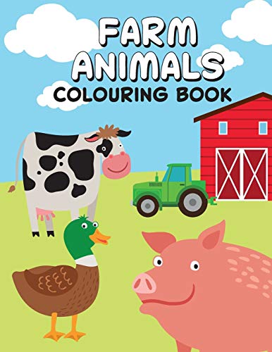Farm Animals Colouring Book
