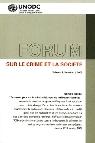 Forum Sur Le Crime Et La Société