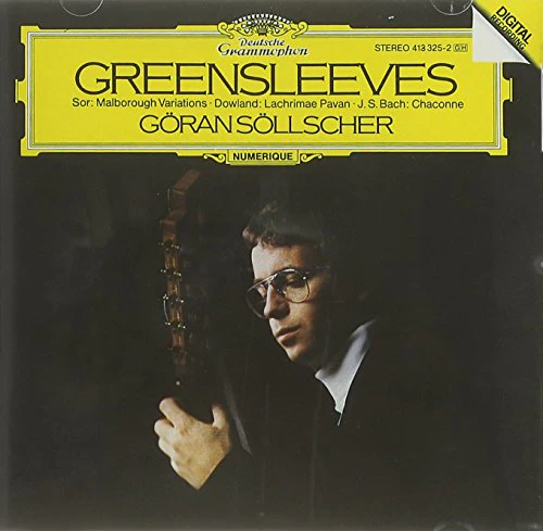 Greensleeves--Solo Guitar Recital (Sor: Malborough Variations; Dowland: Lachrimae Pavan; J.S. Bach: Chaconne)