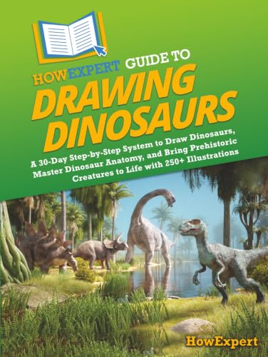 HowExpert Guide to Drawing Dinosaurs