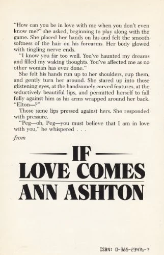 If Love Comes