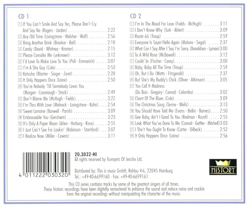 It's only a paper moon-The great vocalists of jazz & entertainment