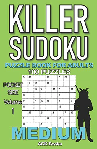 Killer Sudoku Puzzle Book for Adults