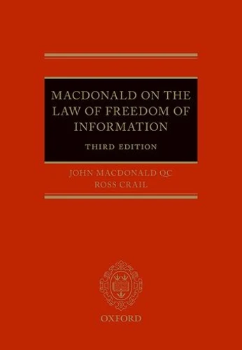 The Macdonald on the Law of Freedom of Information