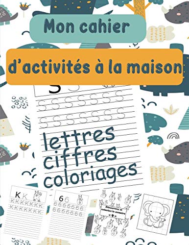 Mon cahier d'activités à la maison