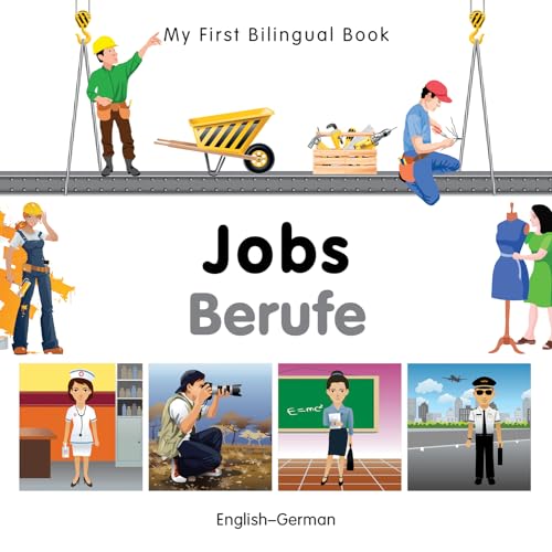 My First Bilingual Book - Jobs (English-German)