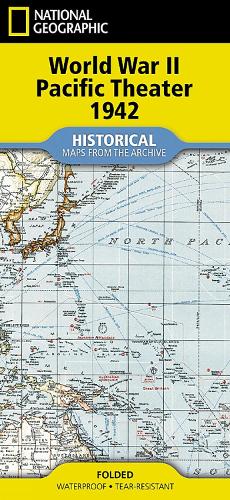 National Geographic WWII Pacific Theater Map