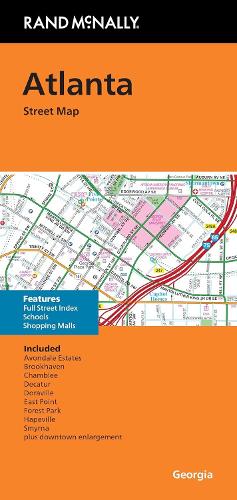 Rand McNally Folded Map: Atlanta Street Map