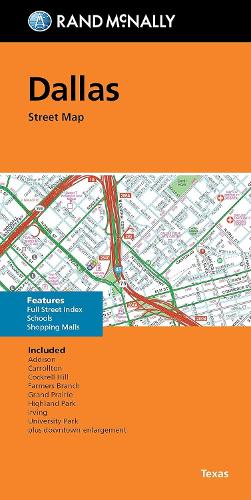 Rand McNally Folded Map: Dallas Street Map