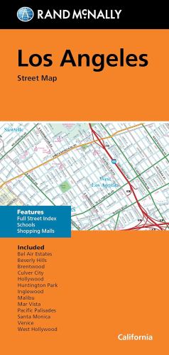 Rand McNally Folded Map: Los Angeles Street Map