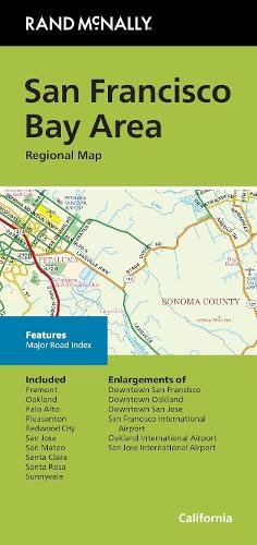 Rand McNally Folded Map: San Francisco Bay Area Regional Map