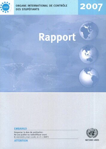Rapport De L'organe International De Contrôle Des Stupéfiants