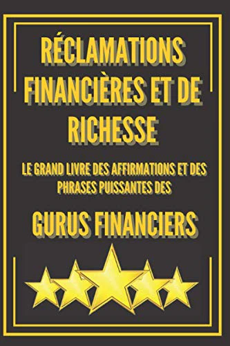 Réclamations Financières Et de Richesse