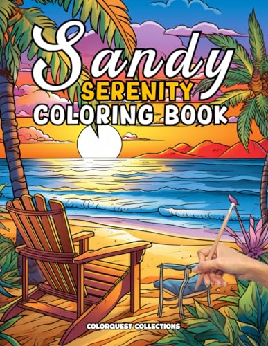 Sandy Serenity Coloring Book