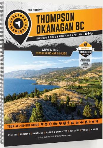 Thompson Okanagan BC Backroad Mapbook